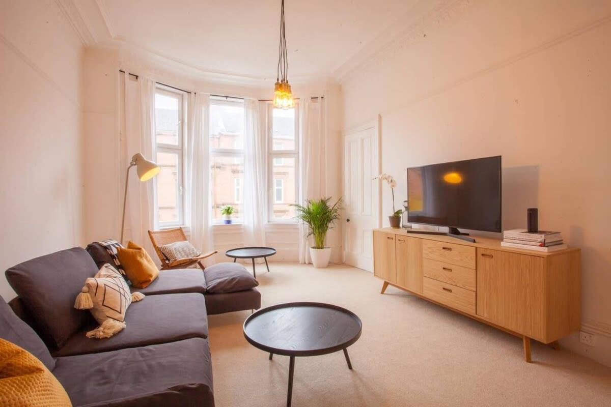 Stunning 2 Bed Property In Heart Of West End グラスゴー エクステリア 写真