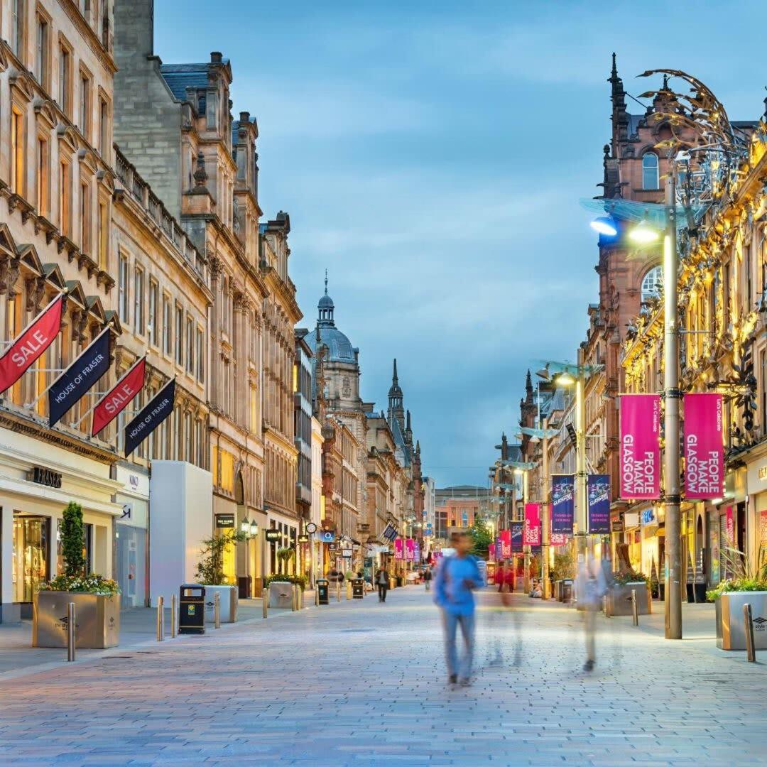Stunning 2 Bed Property In Heart Of West End グラスゴー エクステリア 写真